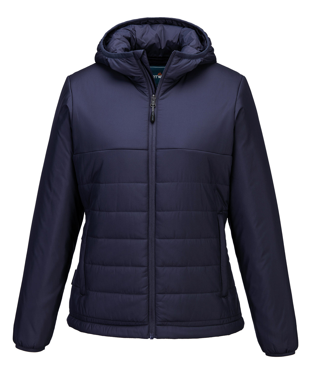 Women's professional hooded insulated baffle jacket (S613)
