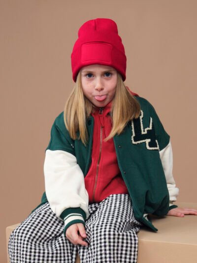 Kids original patch beanie