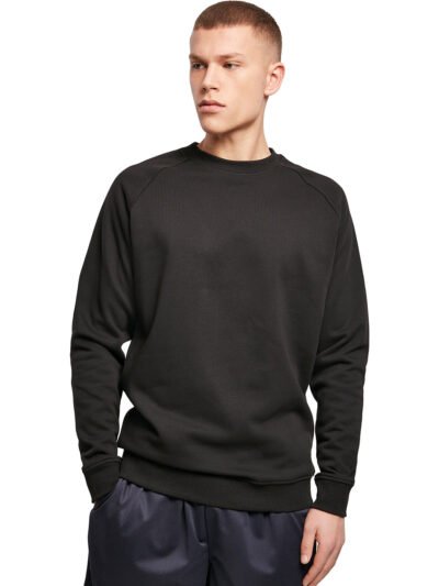 Raglan sweat crew neck