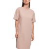 Women's organic oversizes slit tee dress