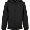 Organic kids basic zip hoodie