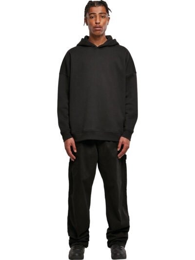 Oversized cut-on sleeve hoodie