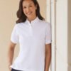 Women's classic cotton piqué polo shirt