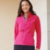 Women's microfleece jacket