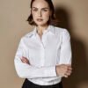 Women's city business blouse long sleeve