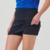 Women's skort with wicking finish