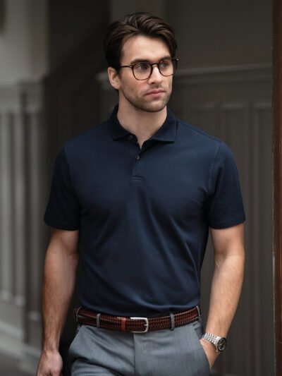 Princeton - Stretch deluxe cutaway polo