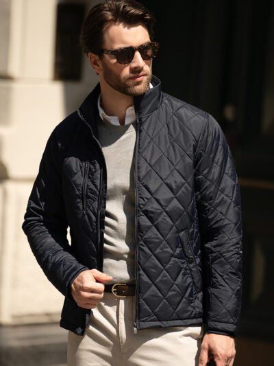 Henderson – stylish diamond quilted jacket