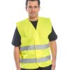 Hi-vis two-band vest (C474)