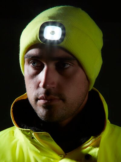 Beanie LED headlight USB rechargeable (B029)