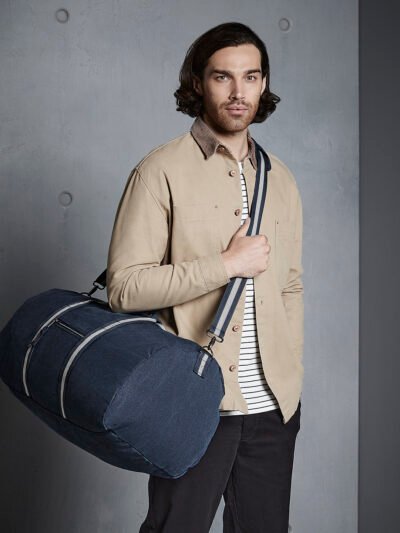 Vintage canvas holdall