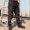 Slim softshell work trouser