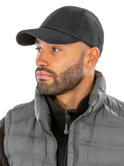 Low-profile heavy brushed cotton cap
