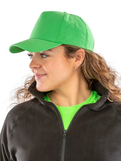 Boston 5-panel polycotton printer's cap