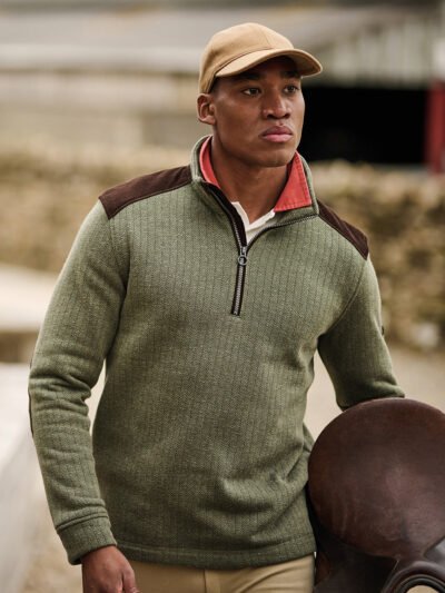 Holbeck half zip fleece