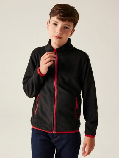 Kids full-zip microfleece