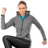 Women's microfleece hoodi