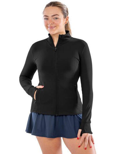 Spiro recycled women's fitness jacket
