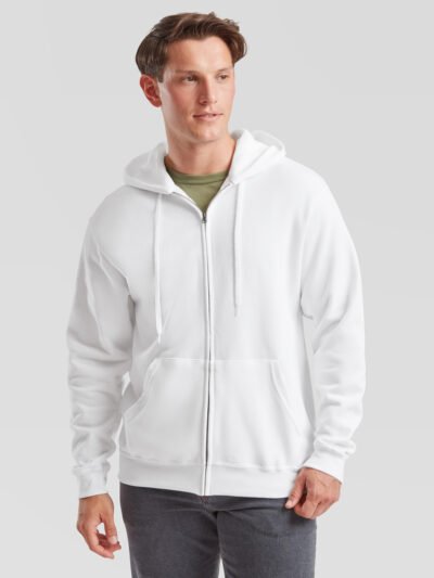 Classic 80/20 hooded sweatshirt jacket