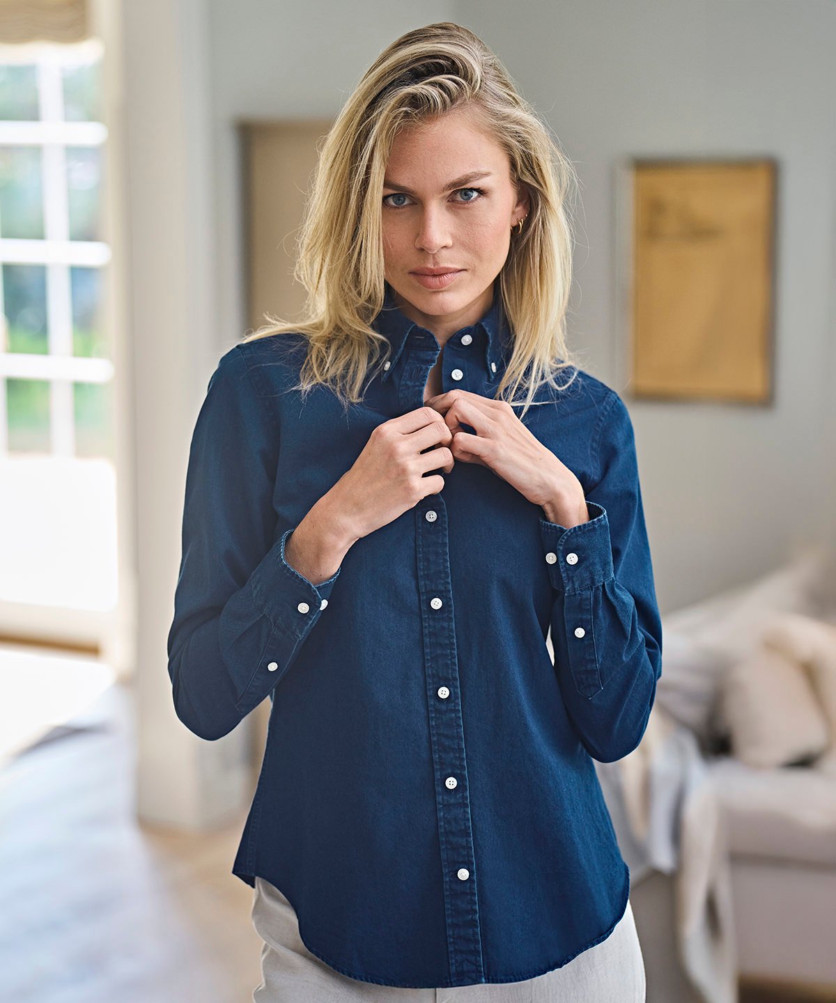 Women’s casual twill shirt (4003)