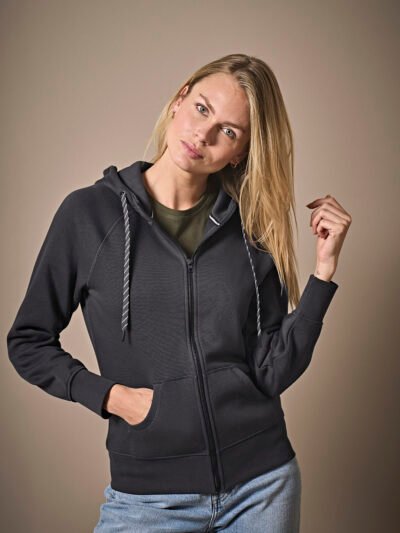 Women’s fashion full-zip hoodie (5436)