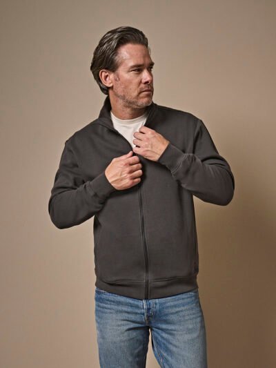 Full-zip sweat cardigan (5440)