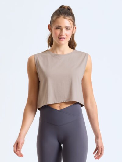 Women’s TriDri® organic crop tank