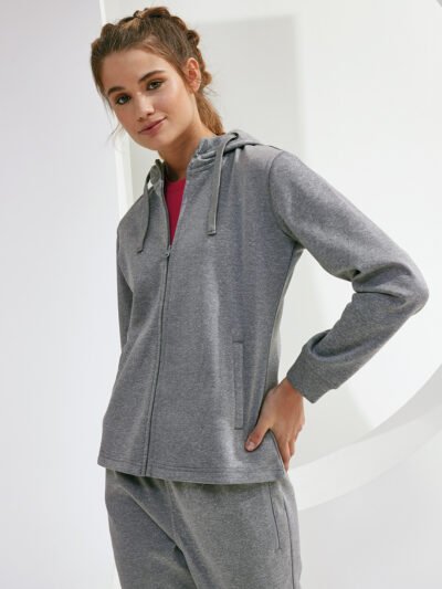 Women's TriDri® spun dyed full-zip hoodie  