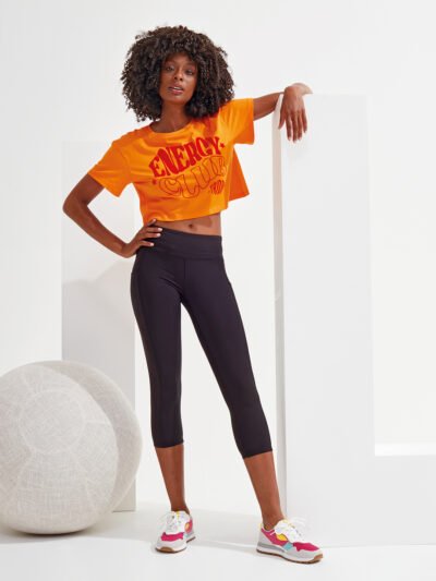 Women's TriDri® recycled performance leggings 3/4 length