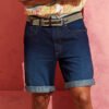 Men’s denim shorts
