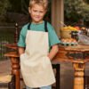 Fairtrade cotton junior craft apron