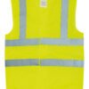 Flame-retardant hi-vis sleeveless waistcoat (HVW100FR)