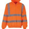 Hi-vis ¼ zip sweatshirt (HVK06)