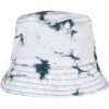 Batik dye reversible bucket hat
